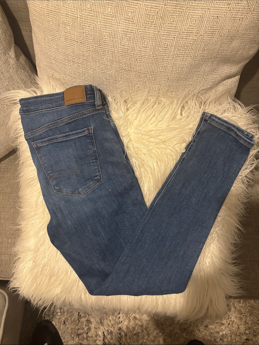American Eagle Outfitters Medium Blue Women's Skinny Jeans